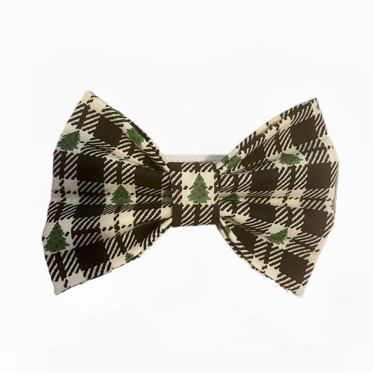 Christmas Time Bow Tie (Size Large) - BED & BISCUIT INN