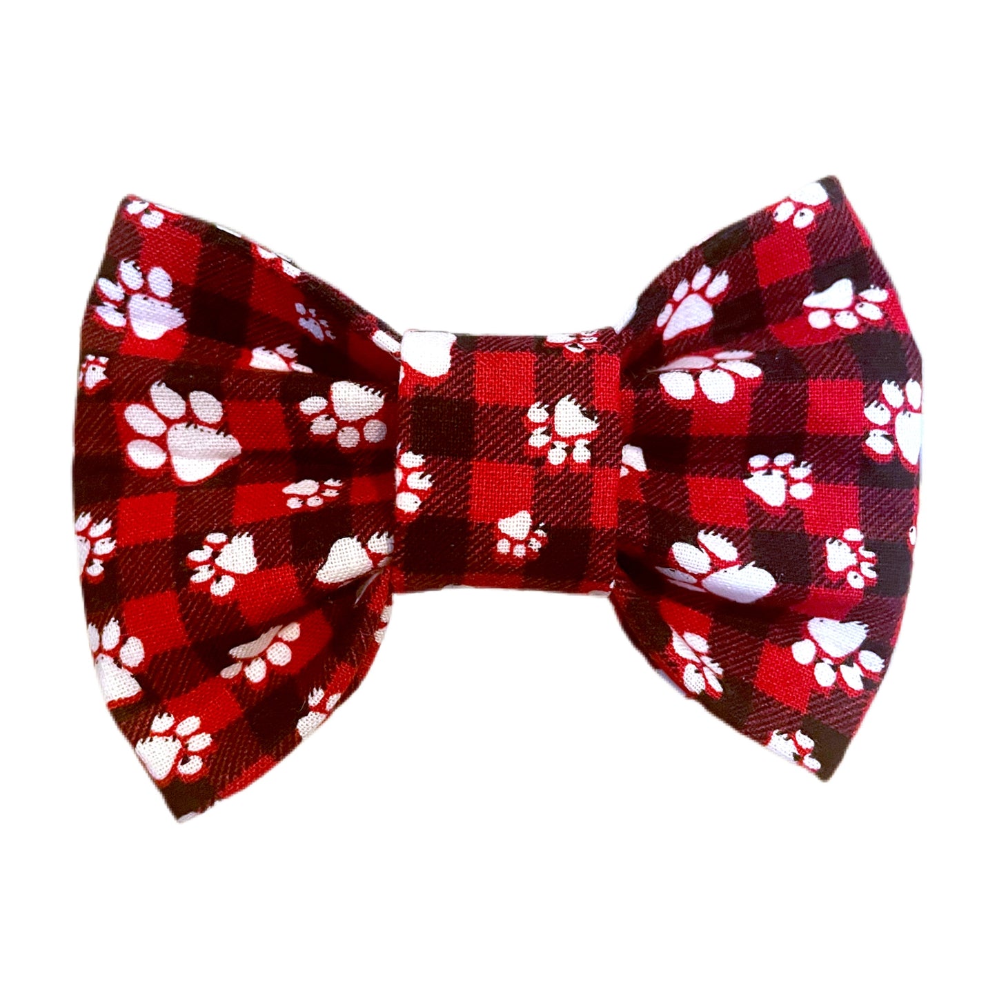 Plaid 🐾 Bow Tie (Size Medium) - BED & BISCUIT INN